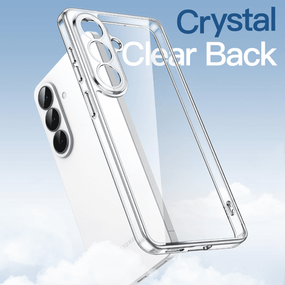 Samsung Galaxy S26 Hybrid Ultra Clear Shockproof Case – Hard Back with Soft Bumper