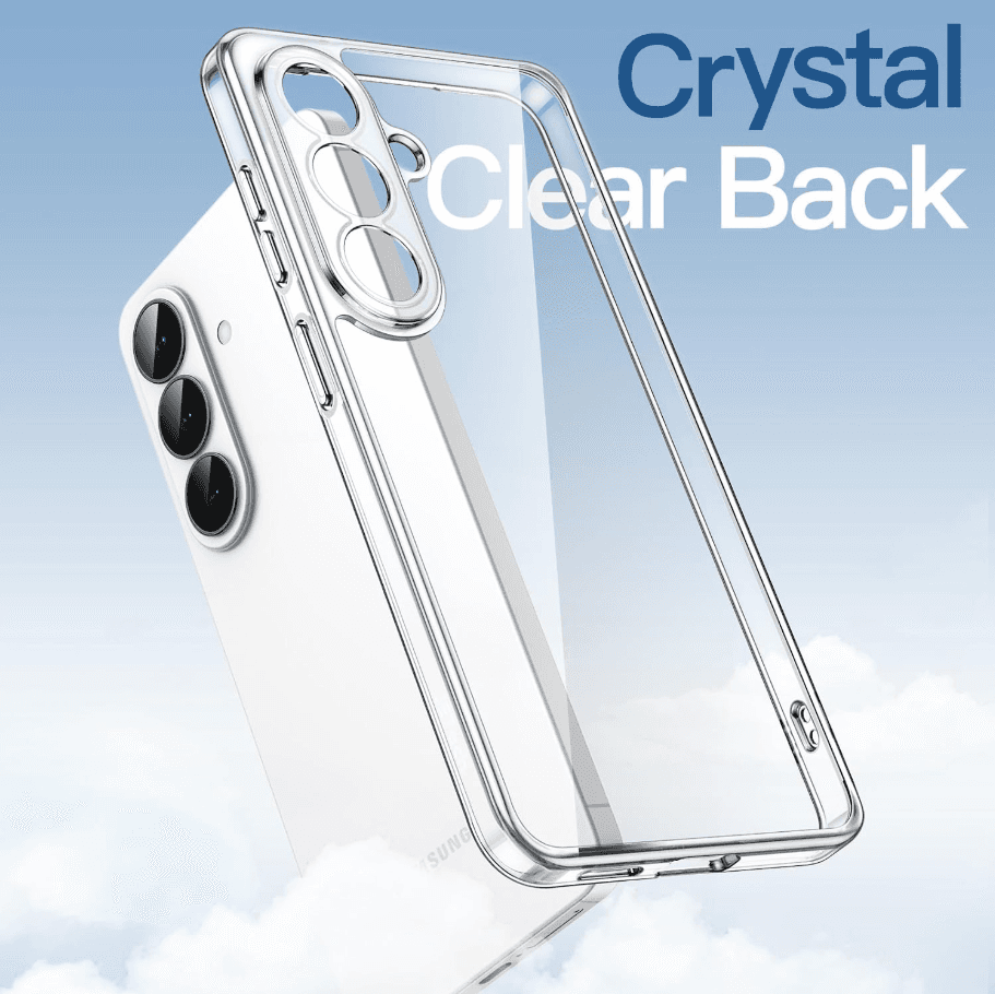 Samsung Galaxy S26 Plus Hybrid Ultra Clear Shockproof Case – Hard Back with Soft Bumper