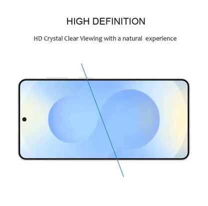 Samsung Galaxy S26 Clear Tempered Glass Screen Protector (2 Pack) – 9H HD, 2.5D Rounded Edge, Impact & Scratch Resistant