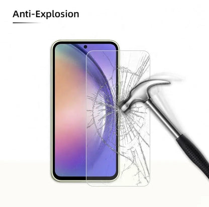 Samsung Galaxy S23+ Plus Clear Tempered Glass Screen Protector (2 Pack) – 9H HD, 2.5D Rounded Edge, Impact & Scratch Resistant