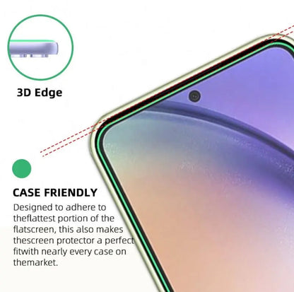 Samsung Galaxy S26+ Plus Clear Tempered Glass Screen Protector (2 Pack) – 9H HD, 2.5D Rounded Edge, Impact & Scratch Resistant