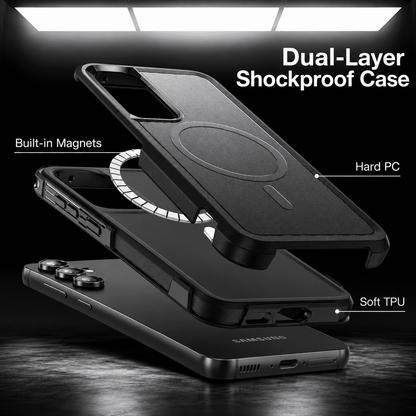 Samsung Galaxy S24+ Plus MagSafe Rugged Magnetic Cover