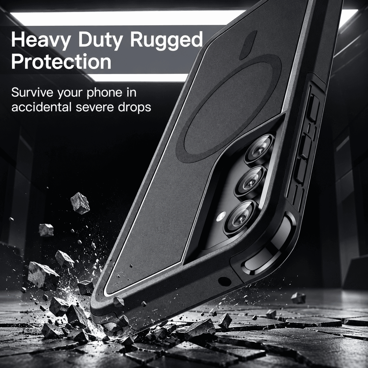 Samsung Galaxy S24 MagSafe Heavy Duty Rugged Magnetic Cover