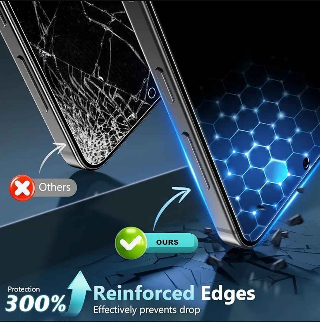Samsung Galaxy S26 FE Privacy Tempered Glass Screen Protector (2 Pack) – 9H HD Anti-Spy, 2.5D Rounded Edge, Impact & Scratch Resistant
