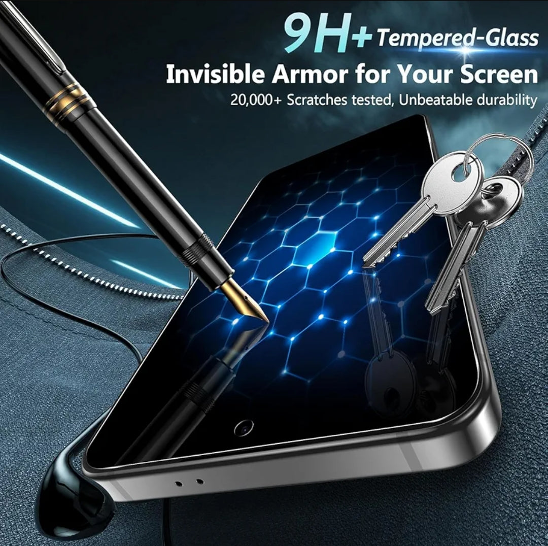 Samsung Galaxy S21 Privacy Tempered Glass Screen Protector – 9H HD Anti-Spy, 2.5D Rounded Edge, Impact & Scratch Resistant