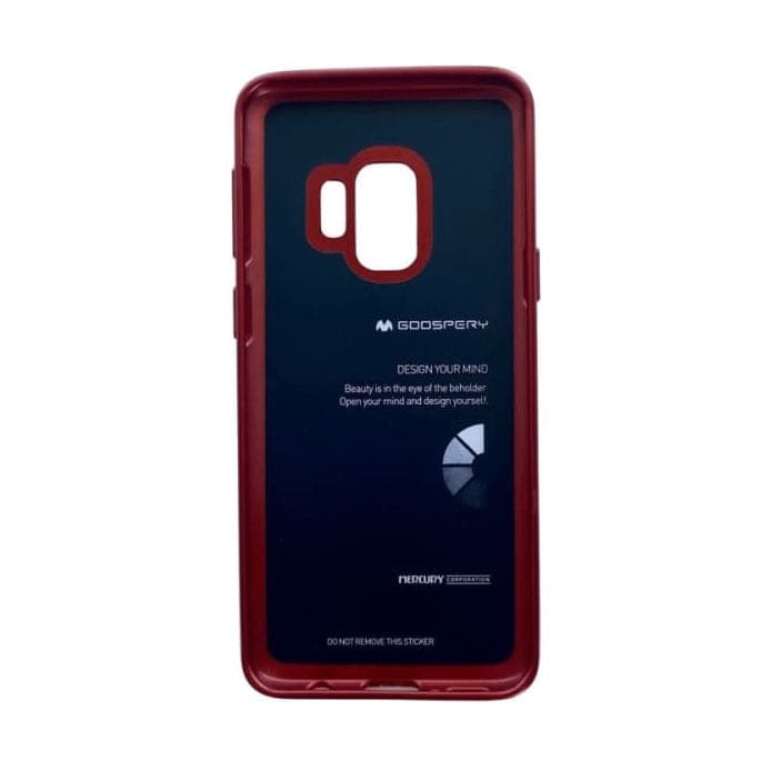 Red Goospery Silicone Case for Samsung Galaxy S9