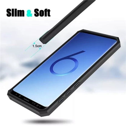 Hard Silicone Rugged Case for Samsung Galaxy S9 Plus
