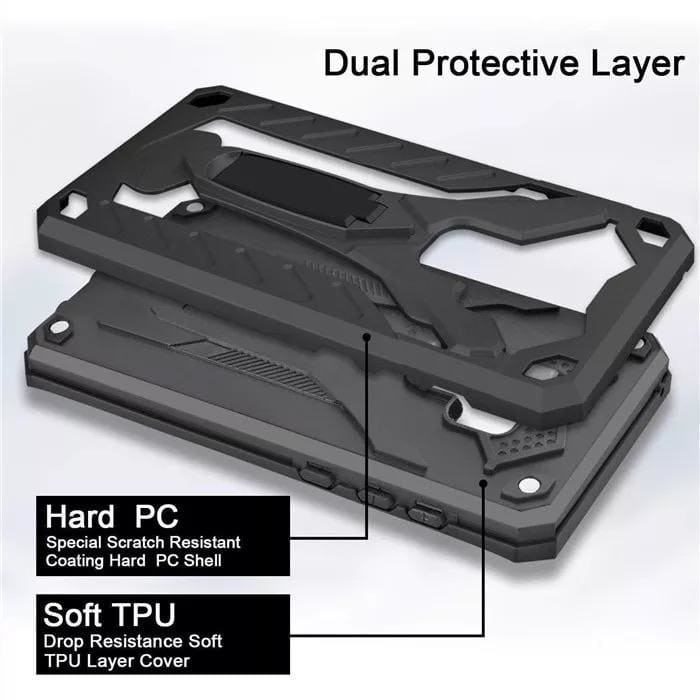 Hard Silicone Rugged Case for Samsung Galaxy S9 Plus