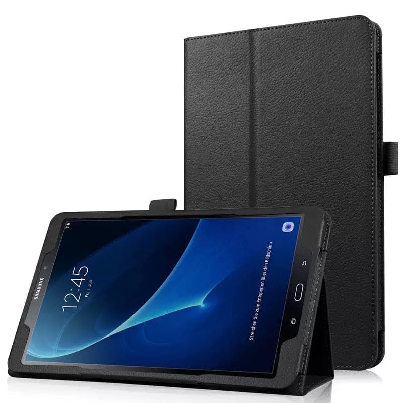 Synthetic Leather Cover for Samsung Galaxy Tab A 10.1” (2016) - T580/T585 (Black)