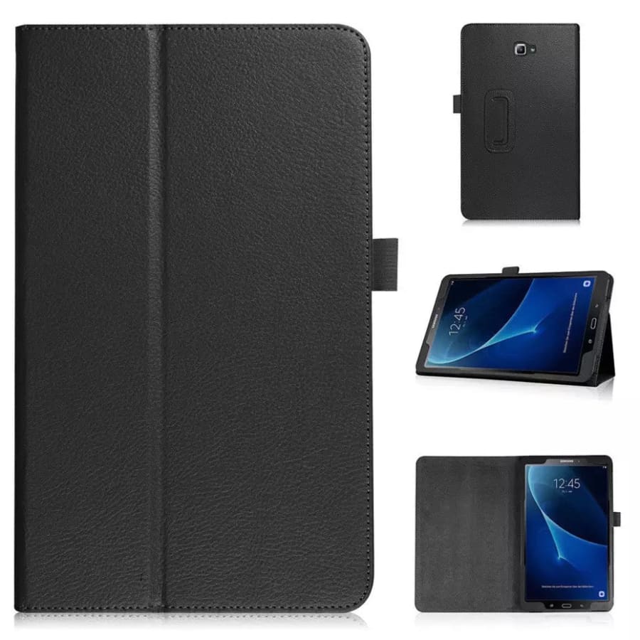 Synthetic Leather Cover for Samsung Galaxy Tab A 10.1” (2016) - T580/T585 (Black)