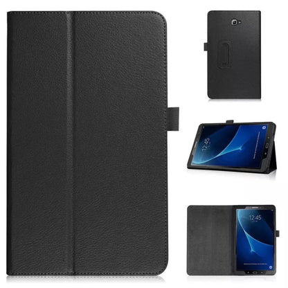 Synthetic Leather Cover for Samsung Galaxy Tab A 10.1” (2016) - T580/T585 (Black)