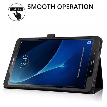 Synthetic Leather Cover for Samsung Galaxy Tab A 10.1” (2016) - T580/T585 (Black)