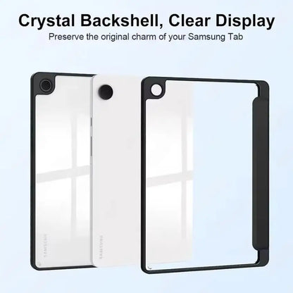 Samsung Galaxy Tab A9 Clear Back Acrylic Case – Transparent Slim Shockproof Cover
