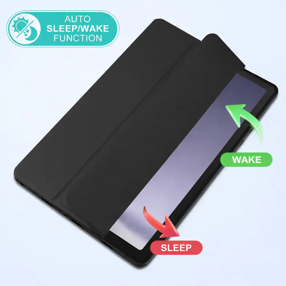 Samsung Galaxy Tab A9 Clear Back Acrylic Case – Transparent Slim Shockproof Cover