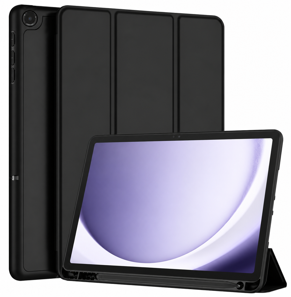 Ultra-Thin PU Leather Magnetic Case with Pencil Holder for Samsung Galaxy Tab A11 – Full Body Protective Folio Cover