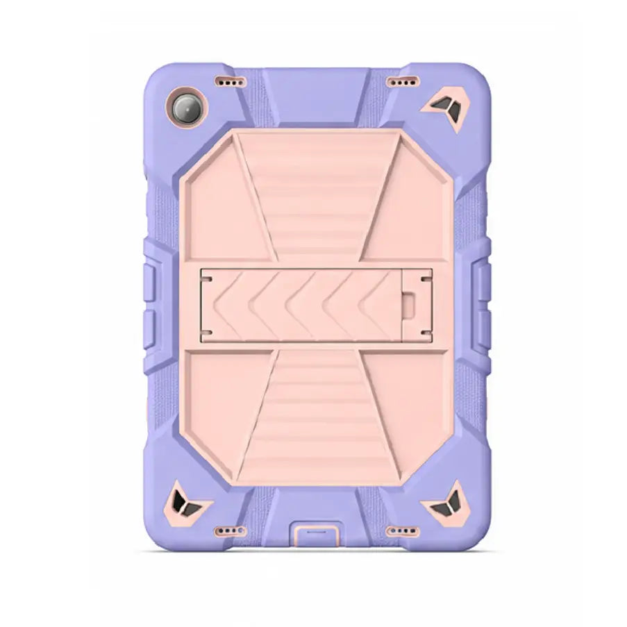 Samsung Galaxy Tab A9 Rugged Shockproof Case with Kickstand (Pink)