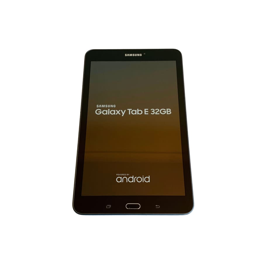 Samsung Galaxy Tab E 8.0” (cellular & wifi) Black - As New - Preowned