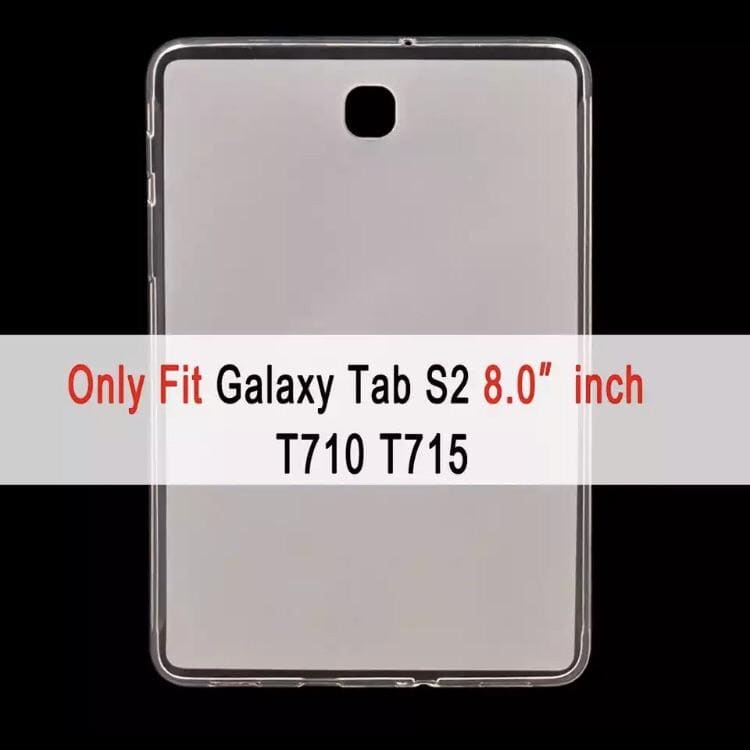 Silicone Cover for Samsung Galaxy Tab S2 8.0” - T710/T715/T719 (Clear)