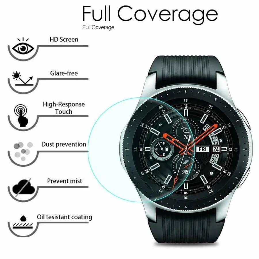 Screen Protectors for Samsung Galaxy Watch 4 (40mm) (Pack of 2)