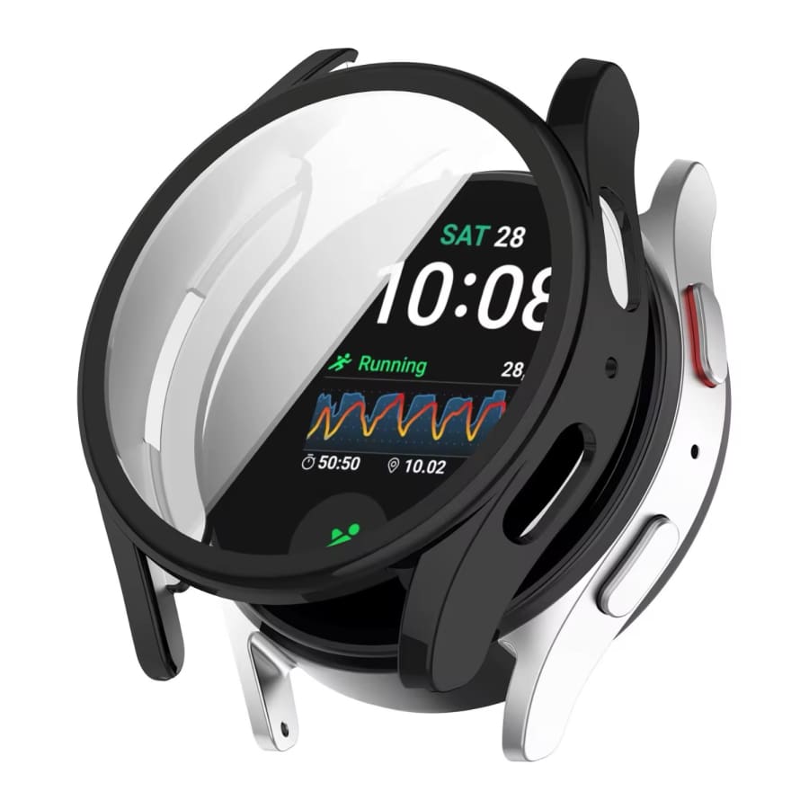 Samsung Galaxy Watch 7 (44mm) - Protective Case with Screen Protector (Black)