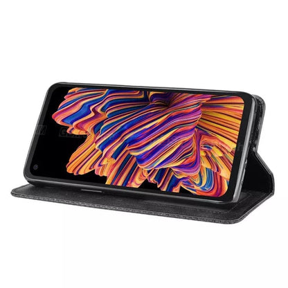 Wallet Case for Samsung Galaxy Xcover Pro (Black)
