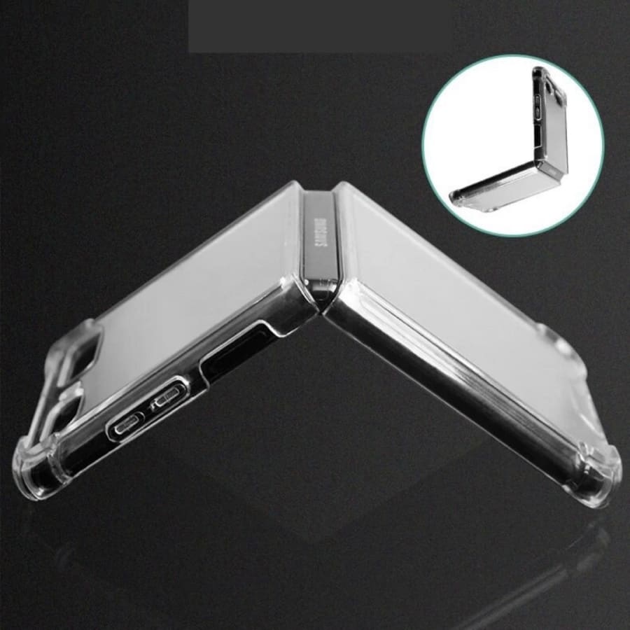 Clear Case for Samsung Galaxy Z Flip 2 / Z Flip 1