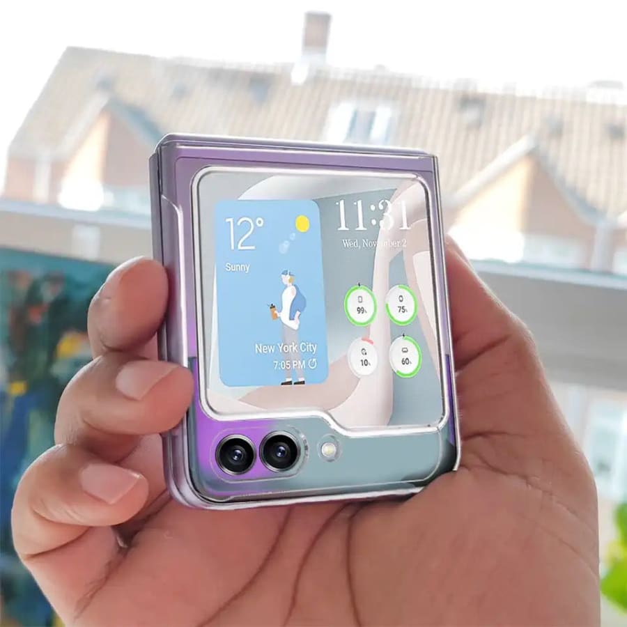 Samsung Galaxy Z Flip 5 Case (Clear)