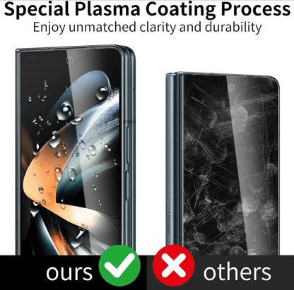 Samsung galaxy Z fold 3 Tempered Glass Screen Protector (2 Pack) – 9H HD Clear 2.5D Rounded Edge