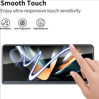 Samsung galaxy Z fold 3 Tempered Glass Screen Protector – 9H HD Clear 2.5D Rounded Edge