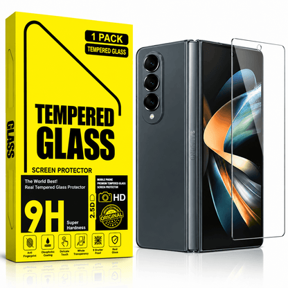 Samsung galaxy Z fold 3 Tempered Glass Screen Protector – 9H HD Clear 2.5D Rounded Edge