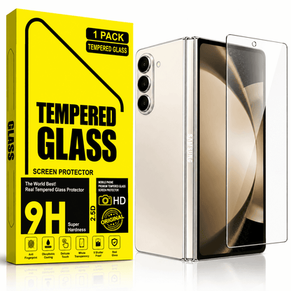 Samsung galaxy Z fold 4 Tempered Glass Screen Protector – 9H HD Clear 2.5D Rounded Edge