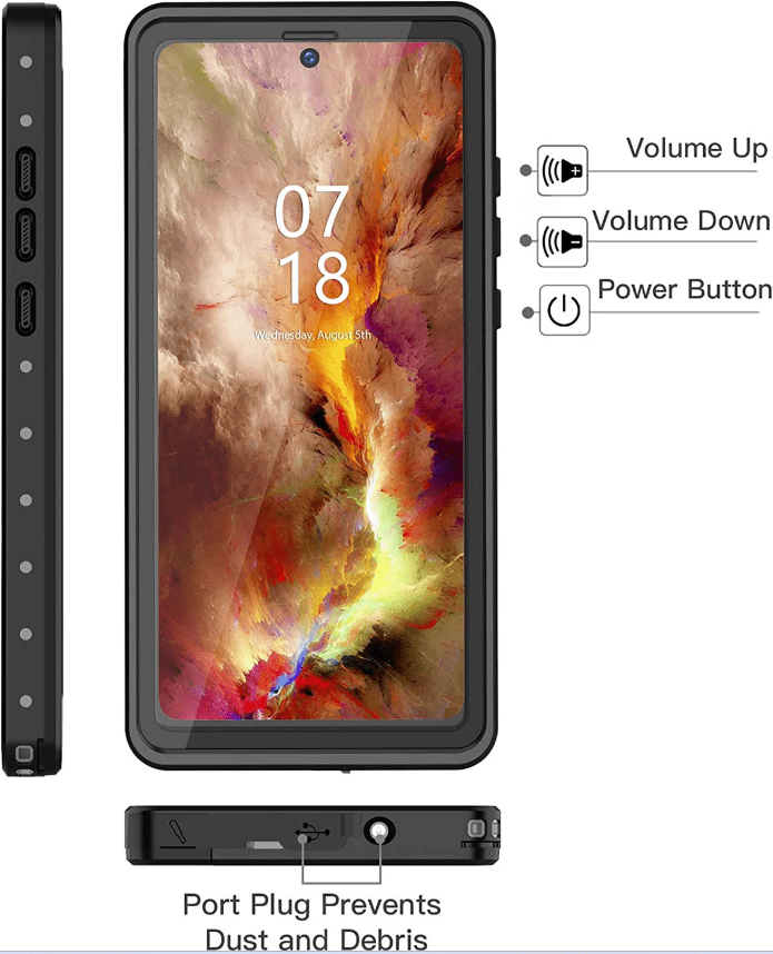 Waterproof Shockproof Case for Samsung Galaxy Note 20