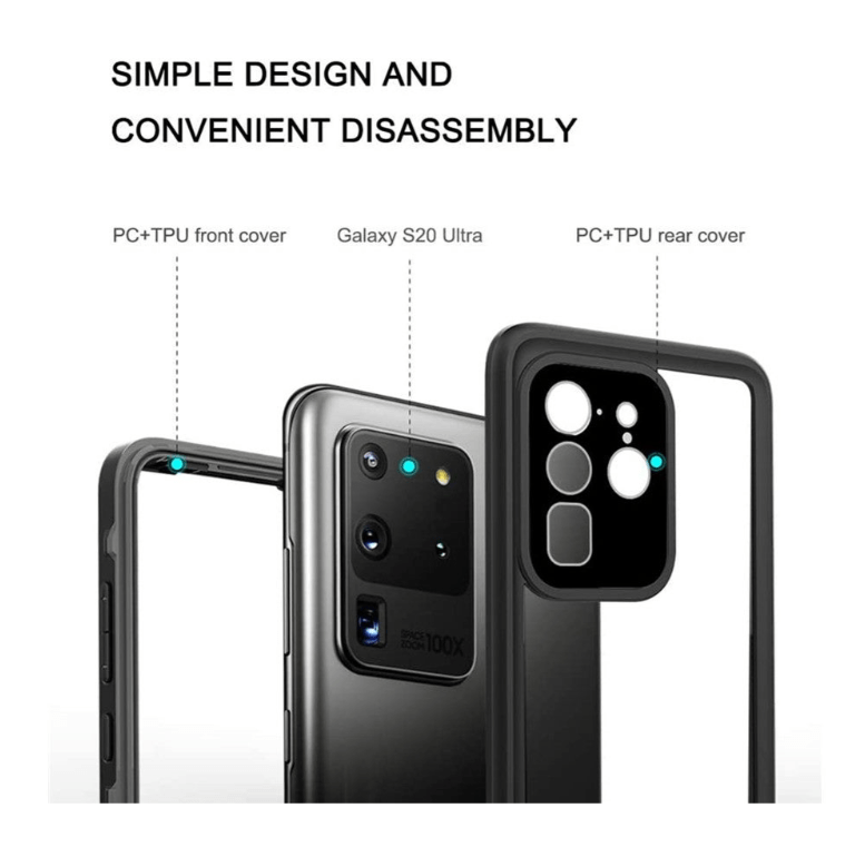 Redpepper Full Cover Waterproof Case for Samsung Galaxy S20 Ultra