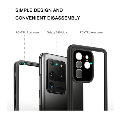 Redpepper Full Cover Waterproof Case for Samsung Galaxy S20 Ultra