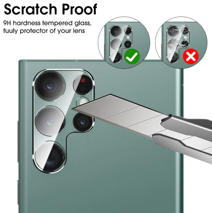 Samsung Galaxy S24 Ultra Rear Back Camera Glass Replacement – Lens Cover