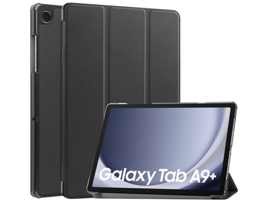 Samsung Galaxy Tab A9+ Tri-Fold Strong Protective Case – Slim Stand Cover Shockproof