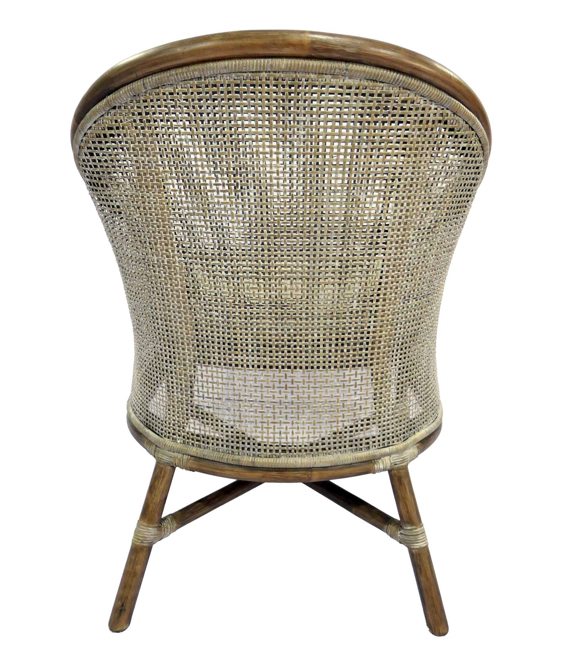 Sanur Armchair - Smoke Gray/ White Wask & Oatmeal at online8 furniture store Auckland