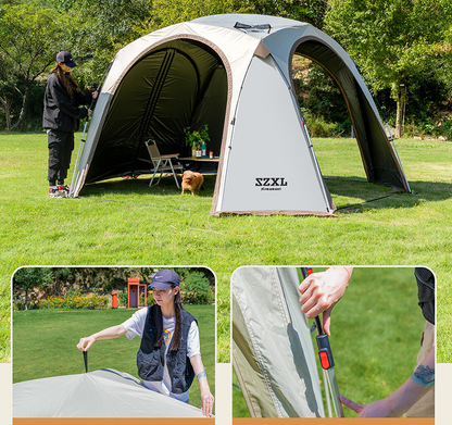 Quick Setup Automatic Dome Canopy with UV Protection (PU3000+)
