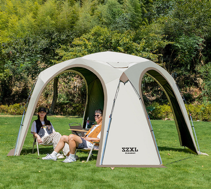 Automatic Dome Canopy & Tent – Includes 4 Side Walls and 1 Groundsheet