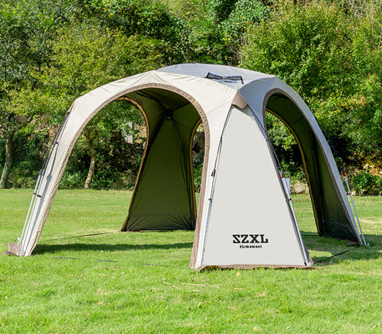 Automatic Dome Canopy & Tent – Includes 4 Side Walls and 1 Groundsheet