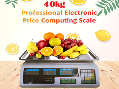 40Kg Price Computing Digital Scales Pricing Scale