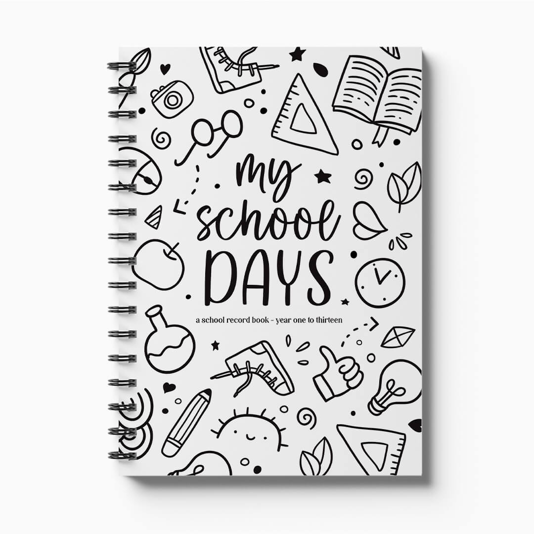 My School Days School Record Book