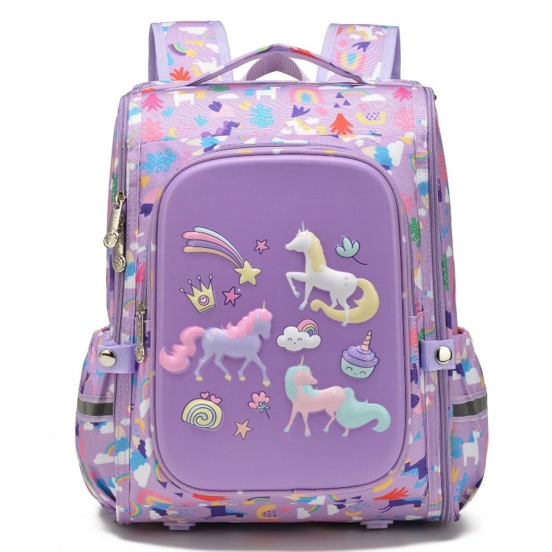 Purple Unicorn Backpack for Kids & School Bag for Girls NZ