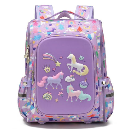Purple Unicorn Backpack for Kids & School Bag for Girls NZ