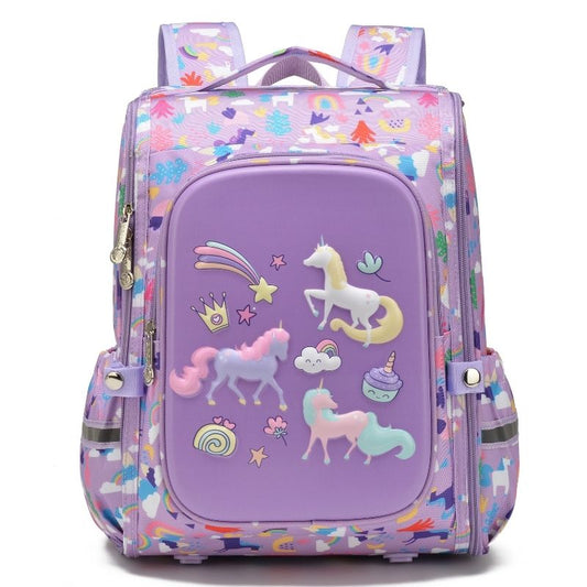 Purple Unicorn Backpack for Kids & School Bag for Girls NZ