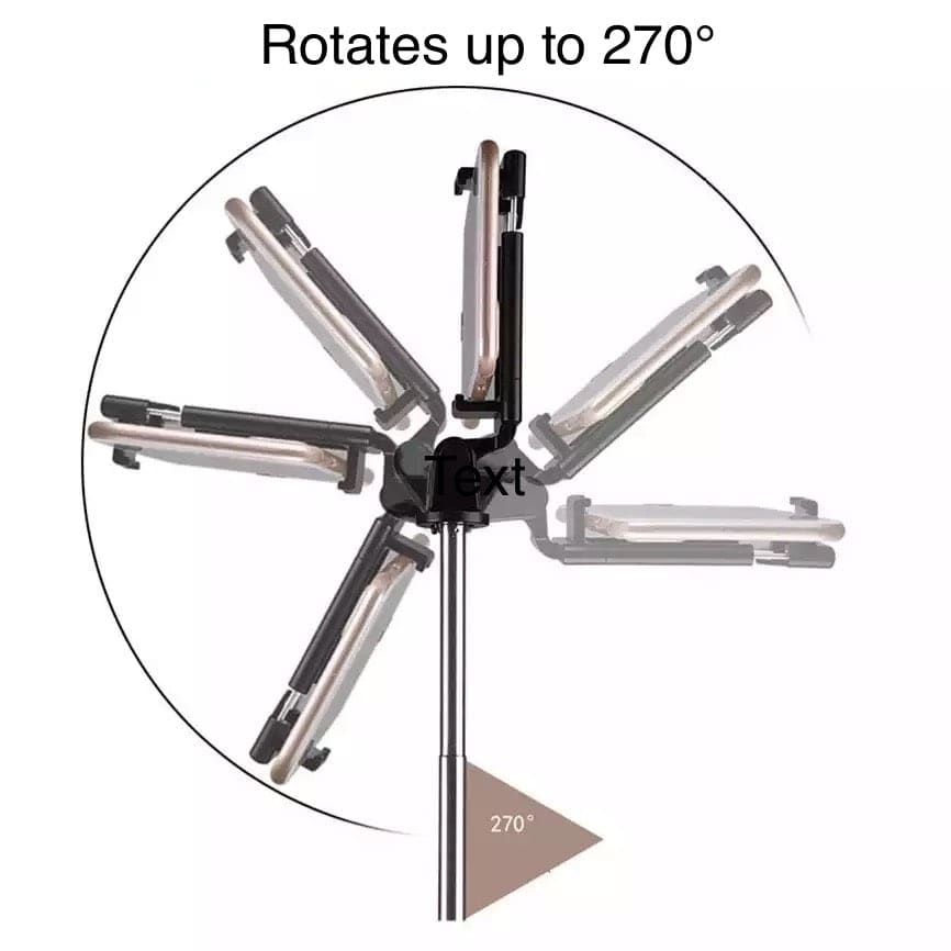 Selfie Stick with remote & stand