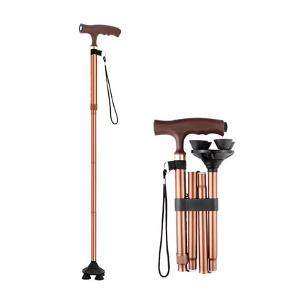 Walking Cane with LED Light Lightweight Portable Walking Sticks for Seniors