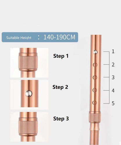 Walking Cane with LED Light Lightweight Portable Walking Sticks for Seniors