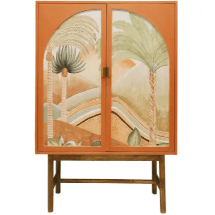 Shady Palms 2 Door Cabinet at online8 furniture store Auckland