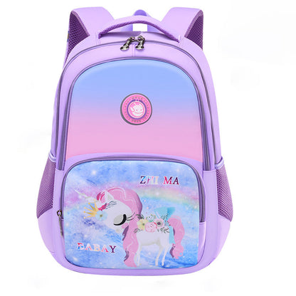 School Bag for Girls & Kids Backpack - Happy Kitty
